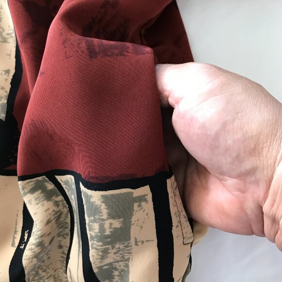 Caribou New York Jackets Women Size Medium Gray Red Full Zip Pockets Long Sleeve - Picture 12 of 14